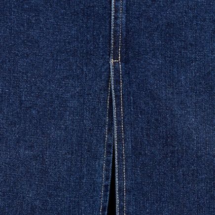 デニムセットアップ デニムジャケット×タイトスカートの上品セットアップ