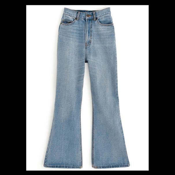 デニムセットアップ ワイドレッグ ビスチェセットアップ