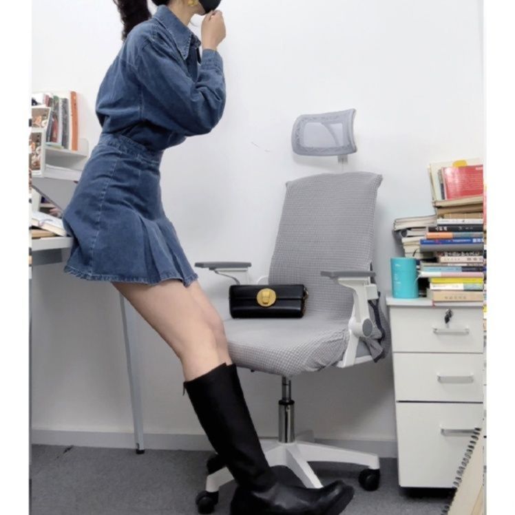 デニムセットアップ クラシカルプリーツデニムセット