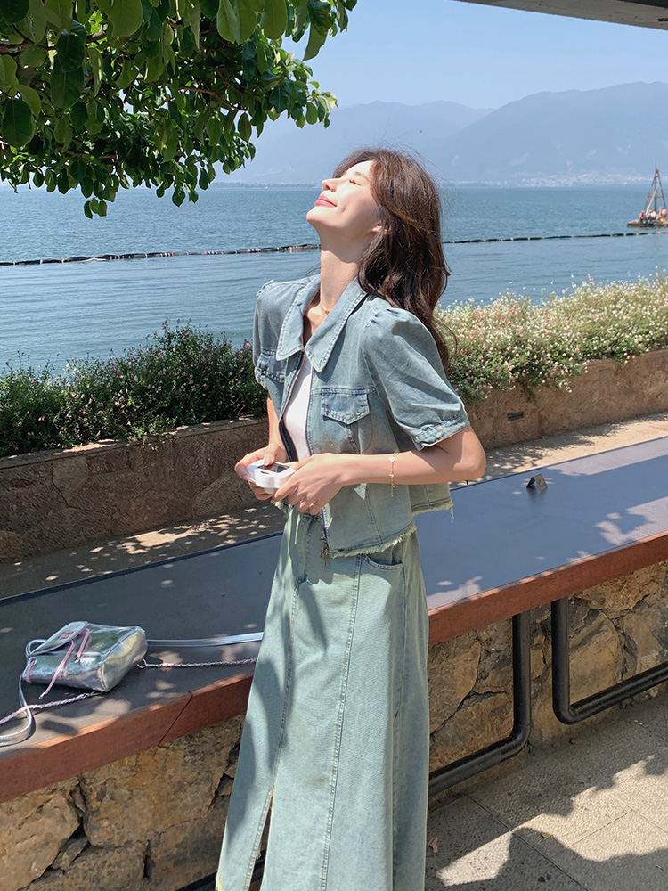 デニムセットアップ さわやか休日デニムセット