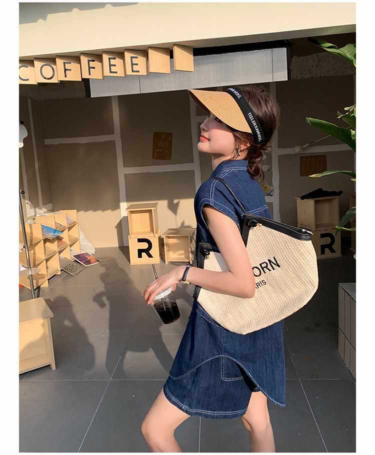 デニムセットアップ ゆったりノースリーブデニムセット