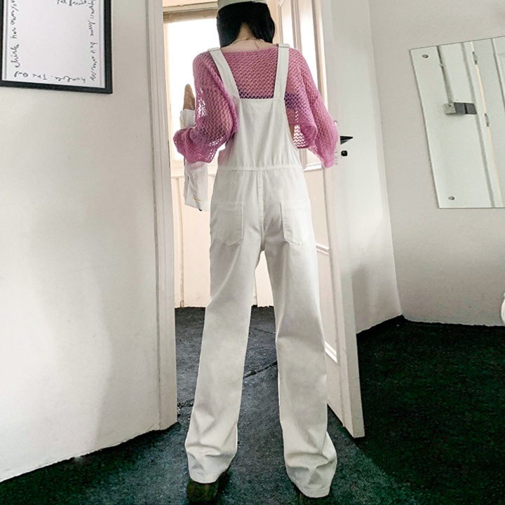 レディースジーンズパンツ カジュアルサロペット