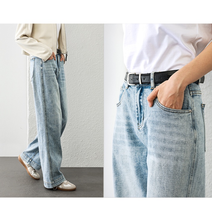 レディースジーンズパンツ ストレートデニム