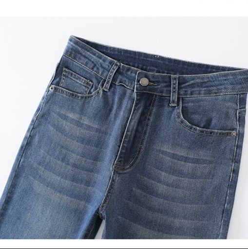 レディース ジーンズ すっきりシルエット ストレートデニム