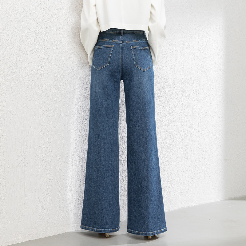 レディースジーンズパンツ 美シルエットデニムパンツ
