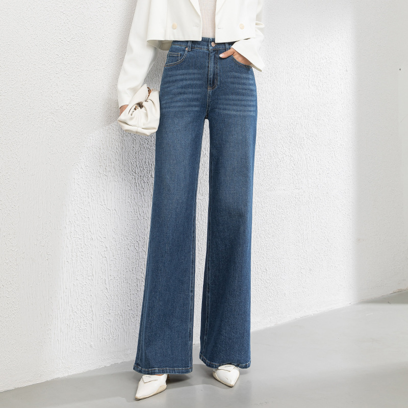 レディースジーンズパンツ 美シルエットデニムパンツ