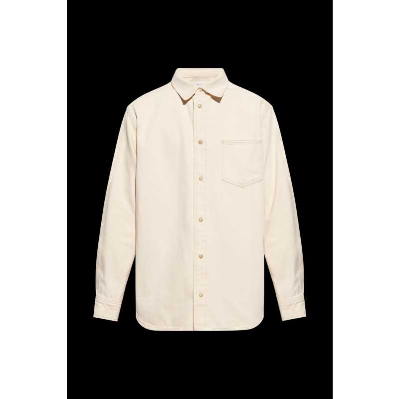 デニム オーバーサイズ コットンツイル シャツジャケット