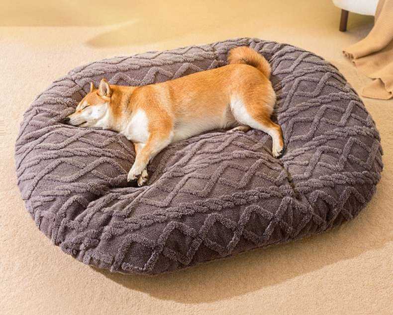 犬ベッド もこもこ犬用リラックスクッション