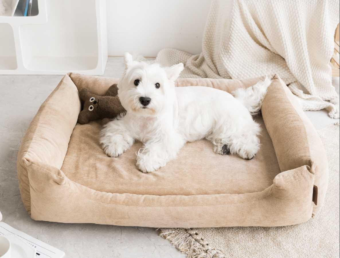 犬ベッド ふわもこペットクッション