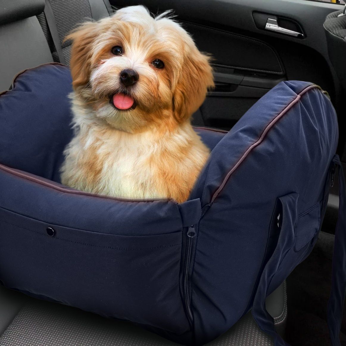 犬ベッド 愛犬快適車内座席用拡張式専用寝床