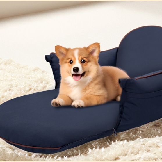 犬ベッド 愛犬快適車内座席用拡張式専用寝床