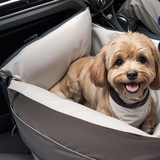 犬ベッド 愛犬快適車内専用座席型安全犬ベッド
