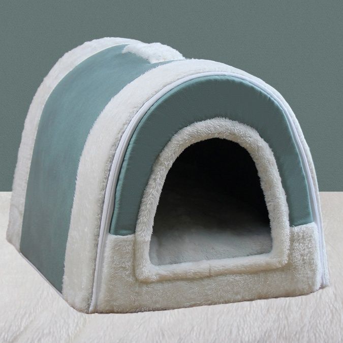 犬ベッド 愛犬が喜ぶ全方位包み込み式ドーム型犬ベッド