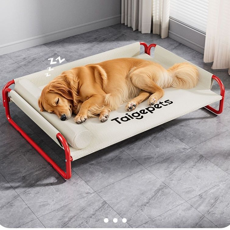 犬ベッド 通気性抜群の浮床式犬用アウトドア簡易寝床