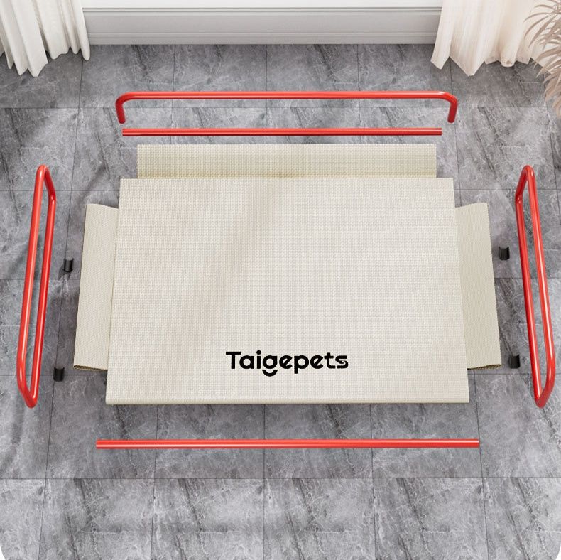 犬ベッド 通気性抜群の浮床式犬用アウトドア簡易寝床