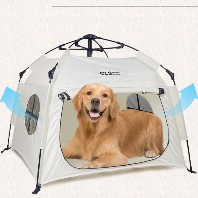 犬ベッド 愛犬用ポップアップ式アウトドアテント型ベッド