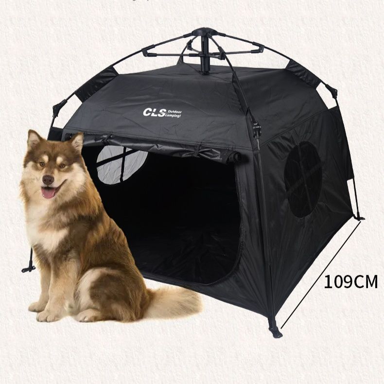 犬ベッド 愛犬用ポップアップ式アウトドアテント型ベッド
