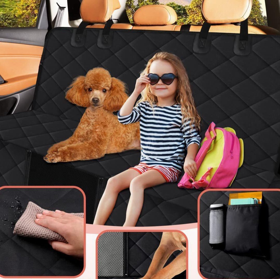 犬ベッド 愛犬快適後部座席用キルティング防水シートカバー
