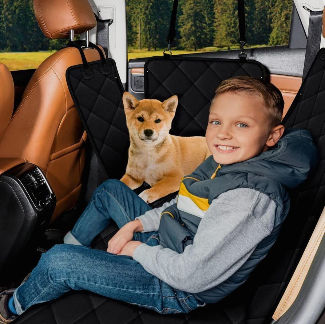 犬ベッド 愛犬快適後部座席用キルティング防水シートカバー