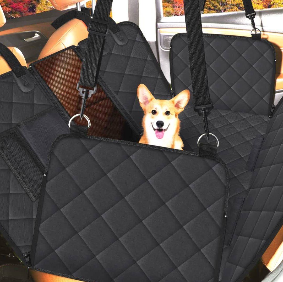 犬ベッド 愛犬快適後部座席用キルティング防水シートカバー