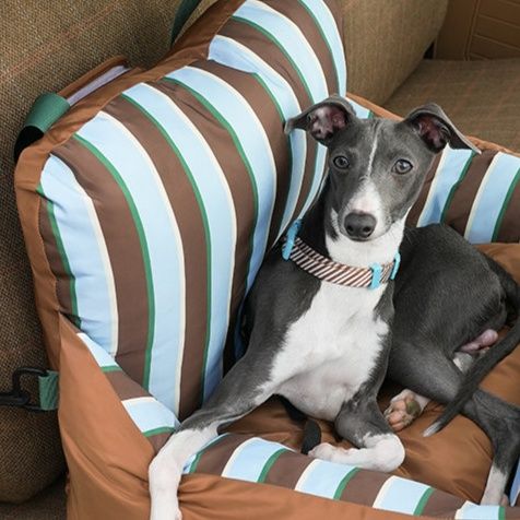 犬ベッド 車載座席固定式背もたれ付き愛犬用移動寝床