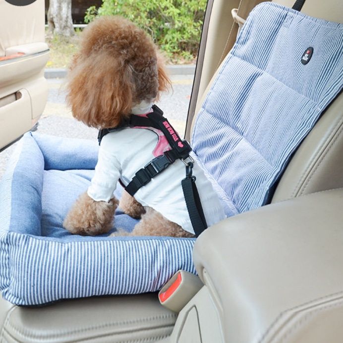犬ベッド 愛犬快適車載シート取付型洗える
