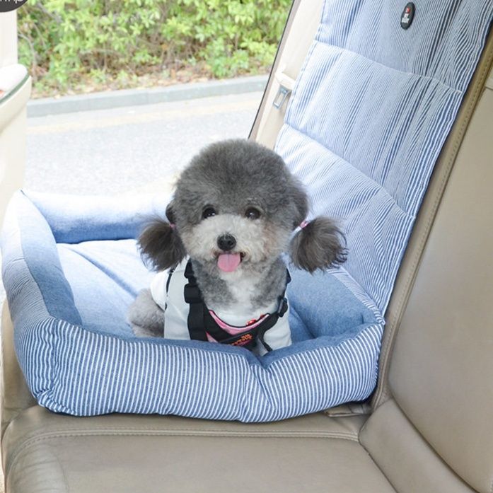 犬ベッド 愛犬快適車載シート取付型洗える