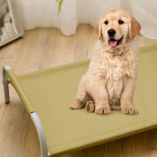 犬ベッド 通気性抜群メッシュ素材アウトドア犬ベッド