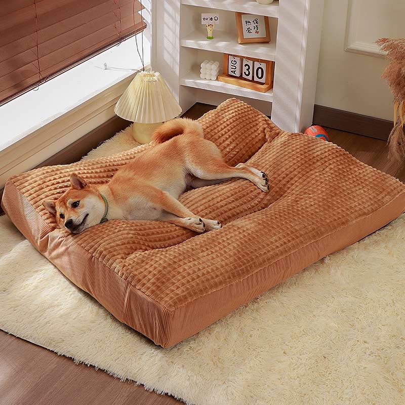 犬ベッド もふもふ快眠ペットマット