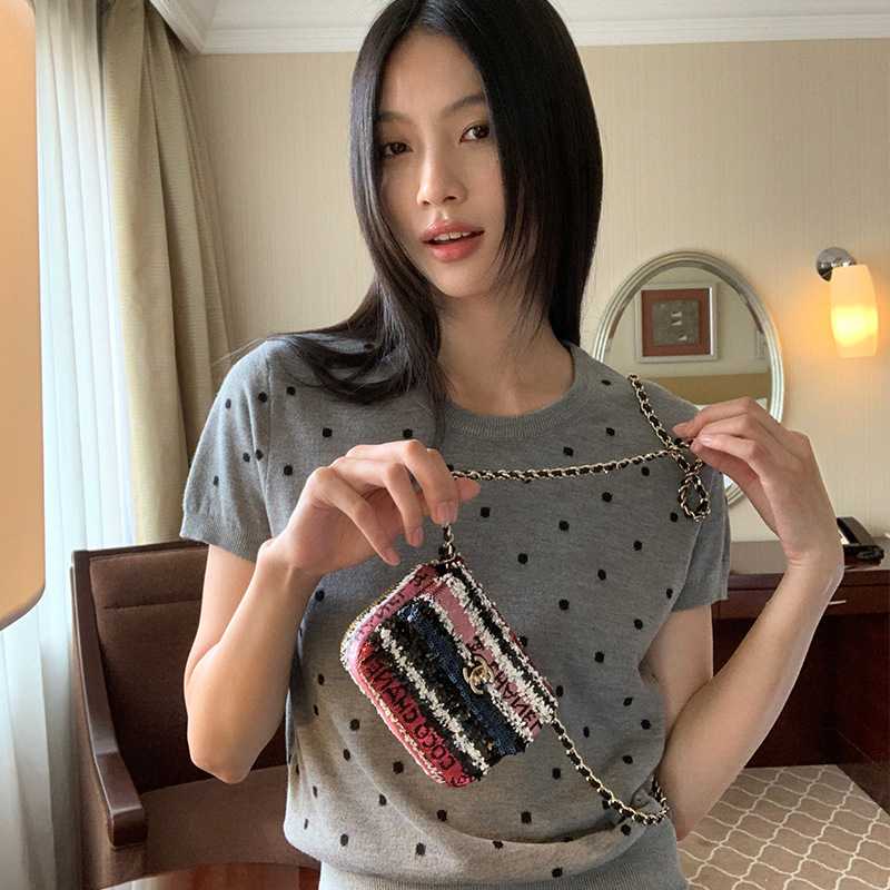 シャツ ドットコーデ 万能ドットパターン半袖シャツ