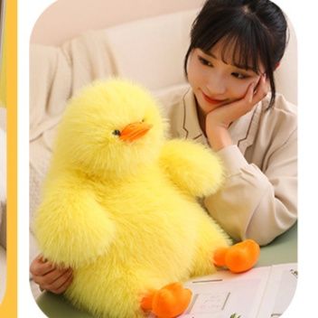 抱き枕 ふわふわアヒル大型鳥抱き枕クッション