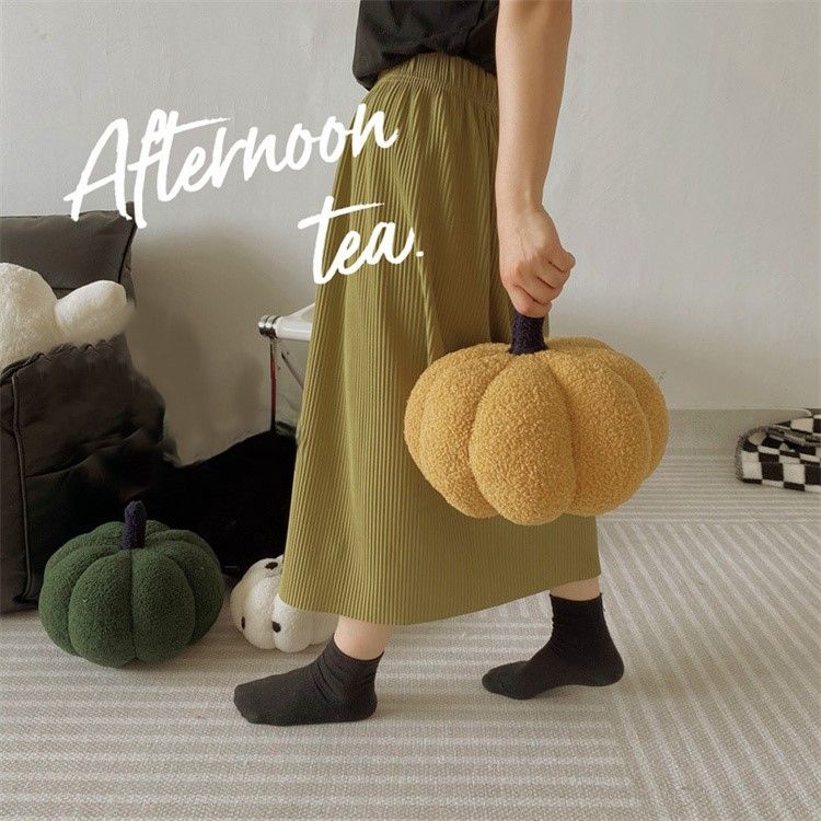 抱き枕大きいふわふわパイル生地かぼちゃ