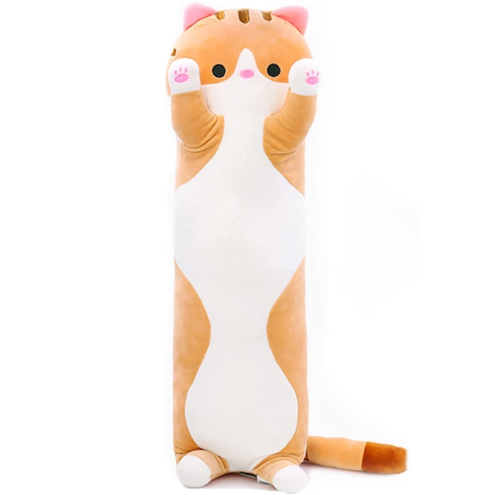 抱き枕大きい細長もちもち猫