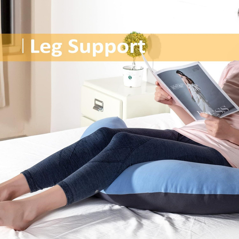 抱き枕大きい全身サポート三日月型