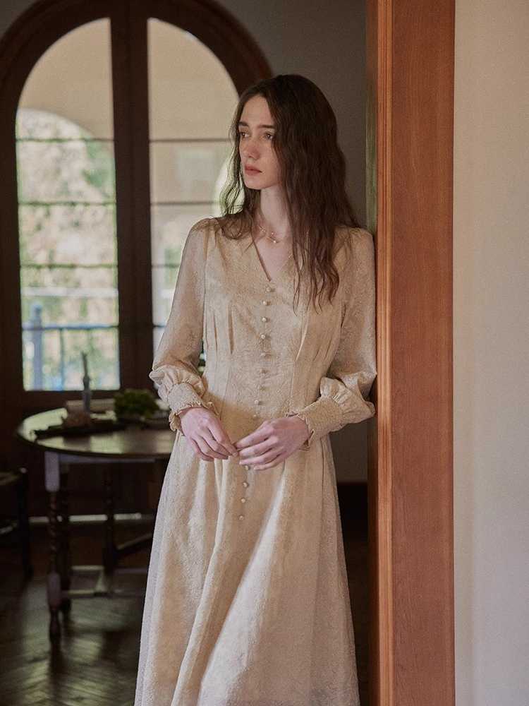 オケージョン ドレス オケージョン ドレス 優美な花嫁風レースワンピース