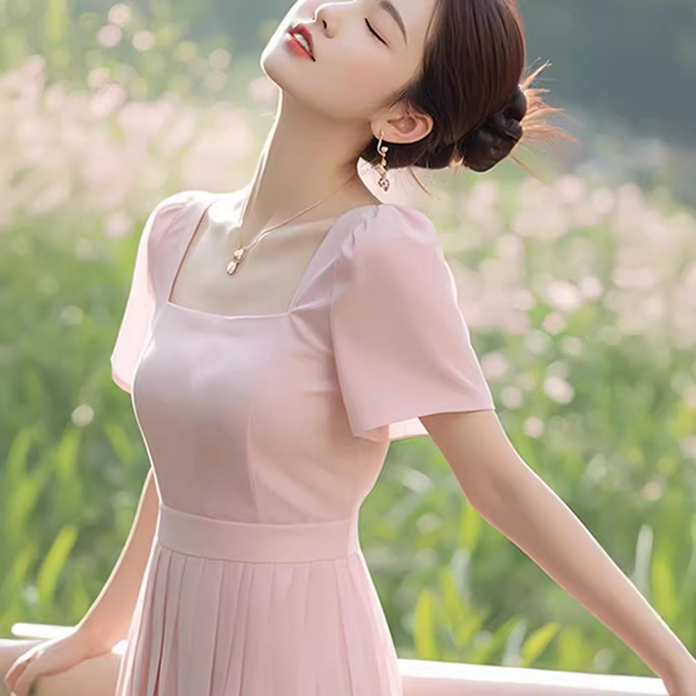 優美な佇まい オケージョンワンピース