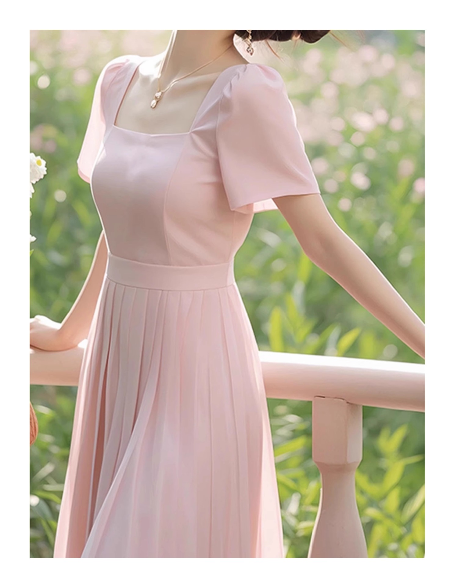 優美な佇まい オケージョンワンピース