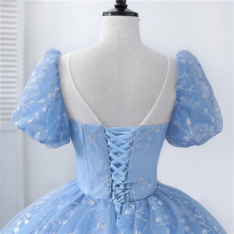 カラードレス 星空の花咲くプリンセスドレス