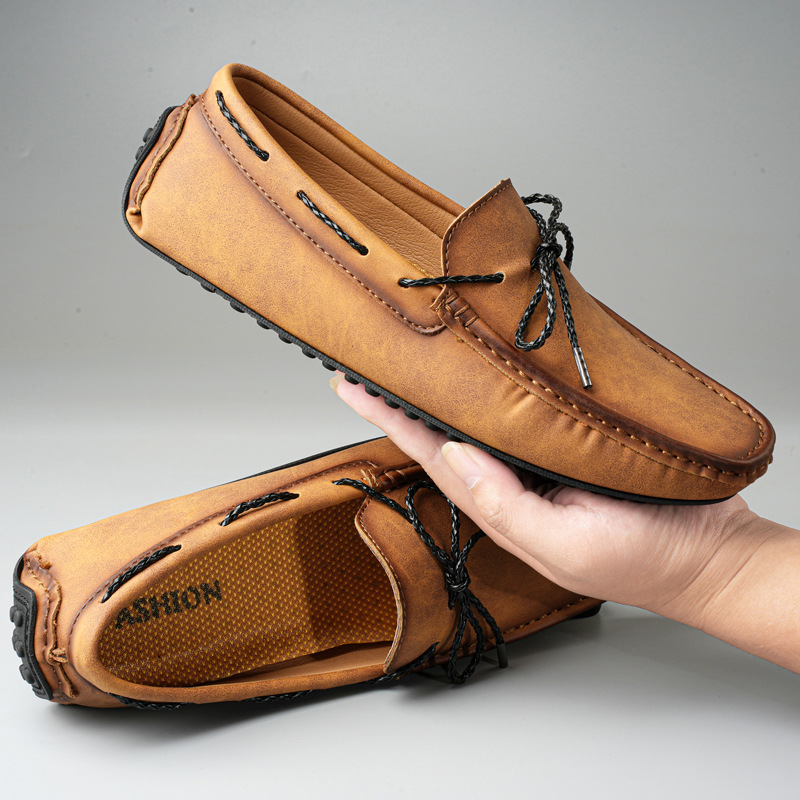 ドライビングシューズ 至福の足取りモカシンローファー