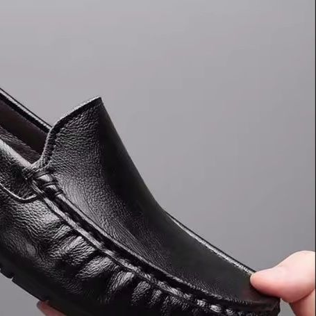 ドライビングシューズ 本革仕様モカシンステッチドライビングローファー
