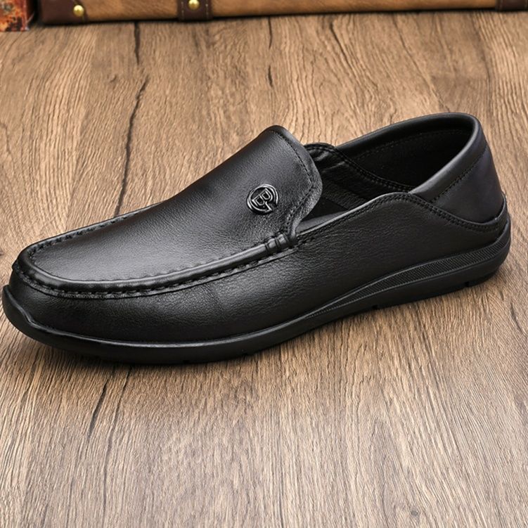 本革仕立て快適履き心地ドライビングローファー