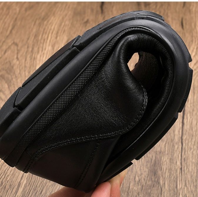 本革仕立て快適履き心地ドライビングローファー