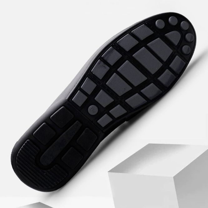 金具付き本革ドライビングシューズローファー