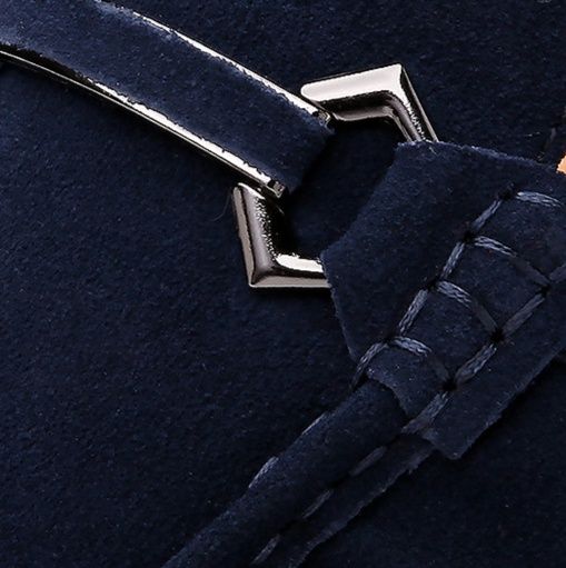  上質スエード素材金具付きドライビングローファー