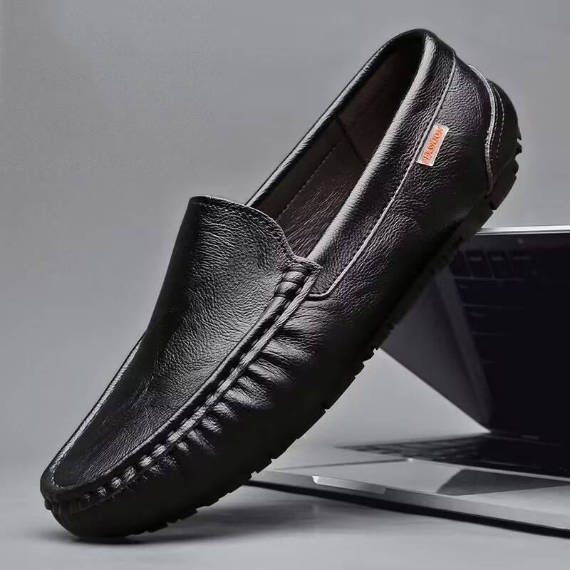 ドライビングシューズ 本革仕様モカシンステッチドライビングローファー