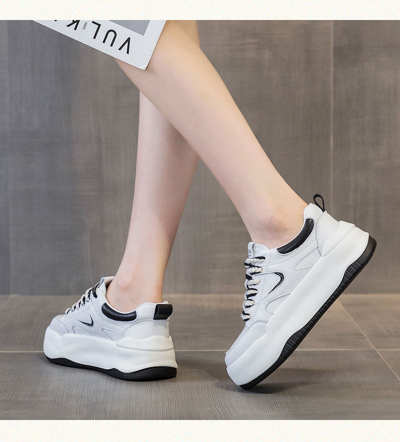 ドライビングシューズ 厚底レーシングスタイル運動靴