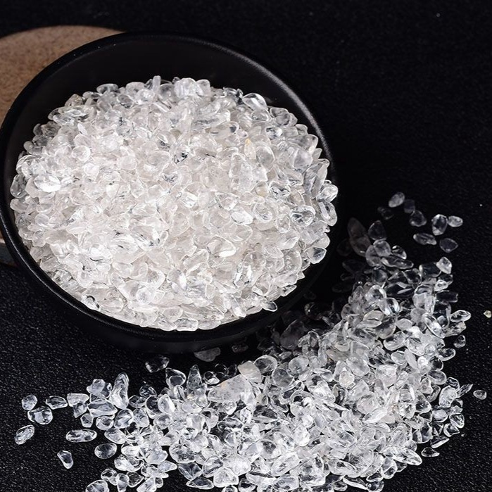 水晶のさざれ石500ｇ 天然石ブレスレット浄化