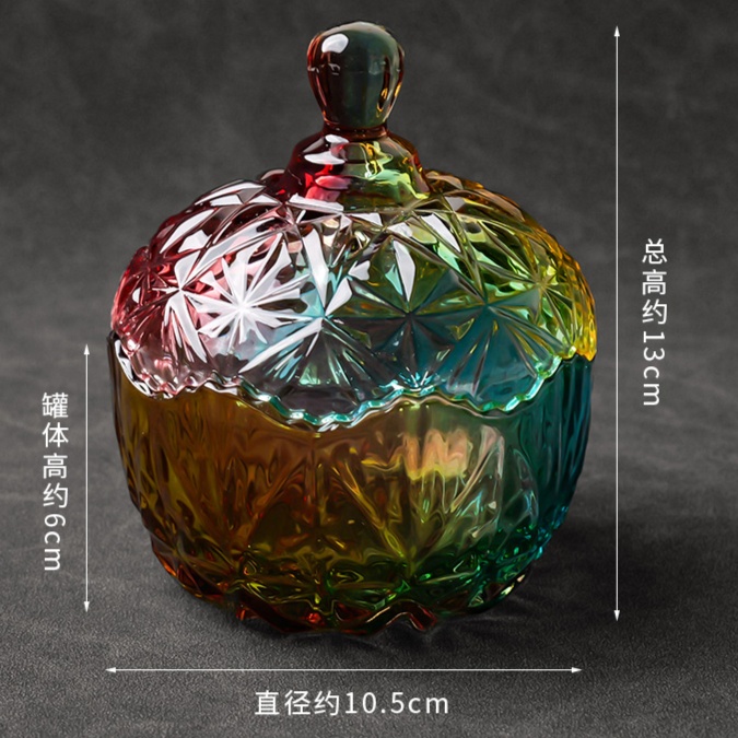 浄化用 クリスタルガラスポット　天然石ブレスレット