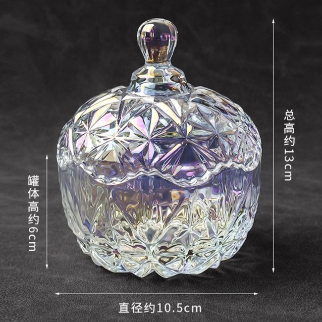 浄化用 クリスタルガラスポット　天然石ブレスレット