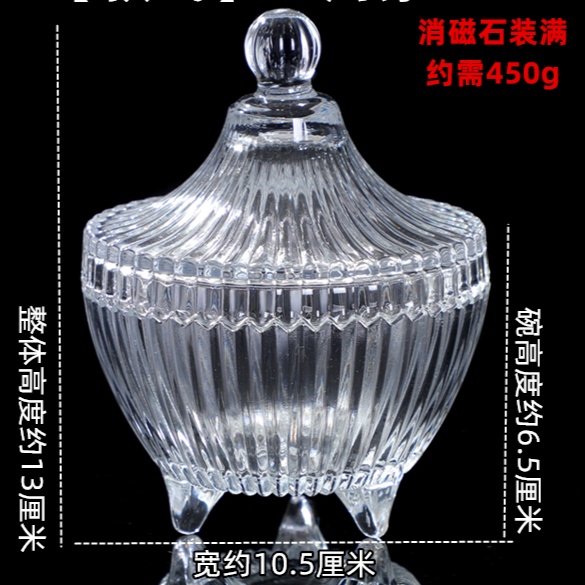 浄化用ガラスポット各種　天然石ブレスレット